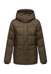 ragwear™ - Steppjacke Wikesh Print - Black