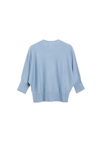 s.Oliver BLACK LABEL - Strickpullover, Stehkragen, für Damen - 5033 BLUE