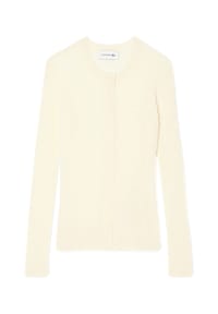 LACOSTE - Strickjacke Cardigan Knopfverschluss - 70V  FLOUR