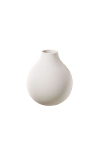 Villeroy & Boch Vase Perle Manufacture Collier 12 cm - MANUFACTURE COLLIER - schwarz