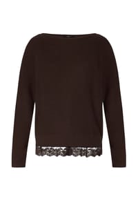 zero - Strickpullover langarm - Chocolate Plum