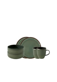 like. by Villeroy & Boch Fruehstuecks Set 6tlg. Crafted Breeze - Crafted - grün