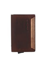 strellson CAMDEN - Kartenhalter, Leder, RFID-Schutz, für Herren - 702 DARKBROWN