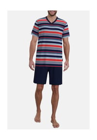 GÖTZBURG - Shorty, Paspeln, für Herren - 622  BLAU-MITTEL-R