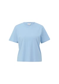 s.Oliver - T-Shirt, Baumwolle, für Damen - 0100  WHITE