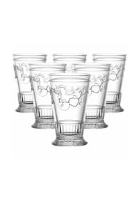 LA ROCHÈRE Longdrinkgläser Versailles 330 ml 6er Set transparent - VERSAILLES - transparent
