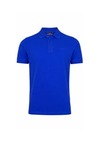 pierre cardin - Poloshirt Kurzarmshirt mit Polokragen - blau