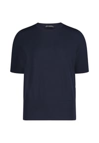 BETTY BARCLAY - Basic-Pullover kurzarm - Adria Blue