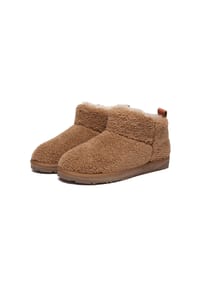 EVERAU® - Damen Kuschelige Ultra-Boots – Dotterel - CHESTNUT