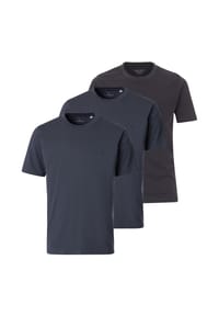 CASAMODA - T-Shirt 3er Pack Basic - Grau