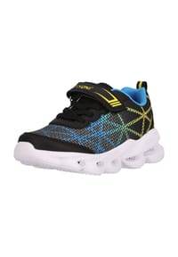ZIGZAG - Sneaker Zetes mit aufleuchtender Sohle und einfachem Einstieg - 1001 Black