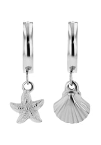 Adelia's Star Collection - Anhänger – Stern Anhänger aus Edelstahl - silber