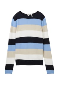 TOM TAILOR Damen Pullover – Loose Fit, Rollkragen, Aus Baumwolle, Nachhaltig (BE PART)