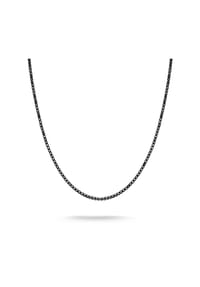 Thomas Sabo - Halskette Tenniskette Sparkling Black Zirkoniasteine - 