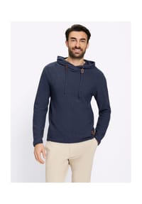 Witt - Kapuzen-Pullover - rauchblau-meliert