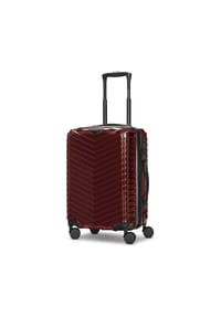 REDOLZ Essentials 18 - Essentials 18 4 Rollen Kabinentrolley S 55 cm mit Dehnfalte - metallic-black shiny