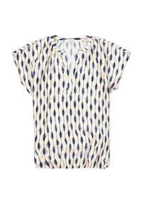 GARCIA - Shirtbluse, Split-Neck, für Damen - 4507 4507-PEARL