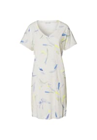 HANRO - Sleep & Lounge Sleepshirt, V-Ausschnitt, für Damen - 3005 DIVE OF COLO