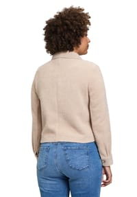 Damen Casual-Jacke Mit Taschen - Zeitloses Design - Gerade Passform