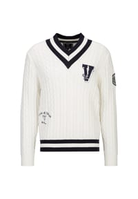 19V69 ITALIA - Strickpullover ELIANO TENNIS - Off-White