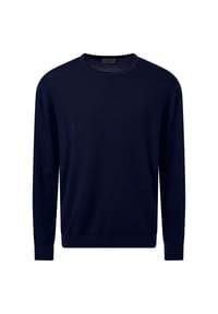 pierre cardin - Pullover mit Rundhalsausschnitt - Schwarz