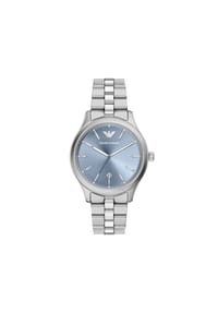 EMPORIO ARMANI - Emporio Armani Herren 3-Zeiger-Werk, Edelstahluhr, AR11748 - Silber