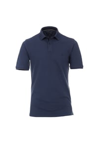 CASAMODA - Poloshirt, Baumwoll-Mix, Logo-Stickerei, für Herren - 102 BLAU