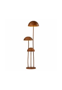 LOBERON - Stehlampe Harvelle braun - braun