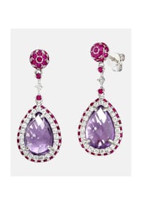 Diamant L'eternel - Ohrringe, mit 0.52 ct Diamant, 750 Weißgold - white gold