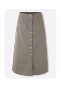 Sieh an! - Jeans-Rock - taupe