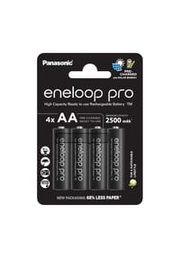 COFI - Panasonic Eneloop Pro AA Akkus 2500 mAh 4 Stk.– wiederaufladbare - 