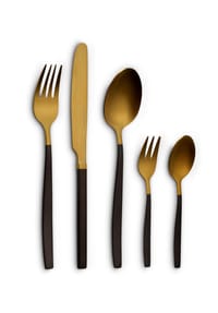 ECHTWERK® Tafelbesteck Positano Due 20-tlg - POSITANO DUE - Gold