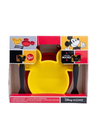 Disney - Disney Mickey Mouse Kindergeschirr-Set 4-teilig – Teller, Schale - Mehrfarbig Onesize