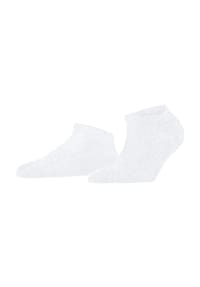 FALKE - Shiny Sneakersocken, Allover-Glanz, für Damen - 2000 WHITE