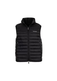 ARMANI EXCHANGE - Herren Daunenweste - ärmellose Steppjacke, Zipper, uni - Dunkelblau