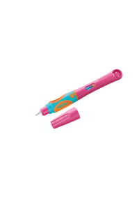 Pelikan - Füllhalter "griffix", Linkshänder, L - LOVELY PINK, blau
