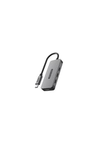 COFI - USB-C zu 4x USB-C-Hub (15?cm, 4x USB-C 3.2 Gen 1) - Grau 7 x 1,5 x 1 cm