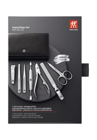 ZWILLING CLASSIC INOX - Maniküre Set 7tlg. in Schwarz - SCHWARZ