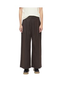 s.Oliver - Stoffhose, Bügelfalte, für Damen - 85W0 BROWN
