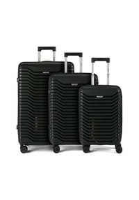 benzi 5820 - 5820 4 Rollen Kofferset 3-teilig - hellblau
