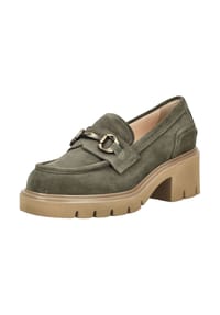 NeroGiardini - Veloursleder Pumps - Dunkelgrün