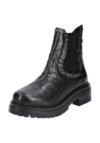 LAZAMANI - Leder/Textil Stiefelette - Schwarz