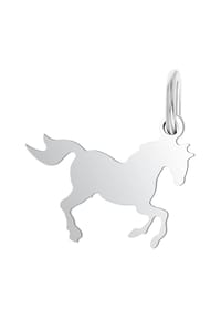 Adelia's Modern Essentials - Anhänger – Pferd Anhänger aus 925 Silber - silber