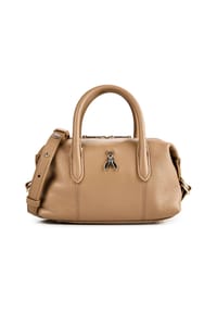 PATRIZIA PEPE - Handtasche Leder 22 cm - deep camel