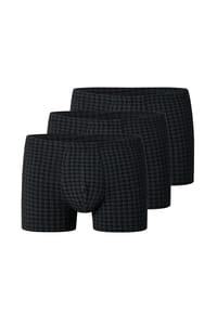 SCHIESSER - Retro Short / Pant 3er Pack Cotton Casual Organic Cotton - Dunkelblau
