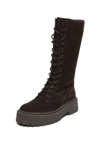 STEVE MADDEN - Veloursleder Stiefel VROOM - Chocolate