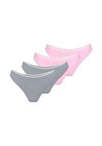 sloggi - Tanga 4er Pack GO Sense - Chrome