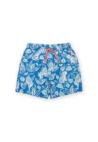 KITE - Kinder Tiger Tropic Badeshorts - blau