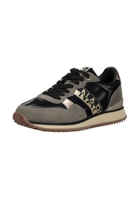 NAPAPIJRI - Lederimitat/Textil Sneaker - Braun/Rosa