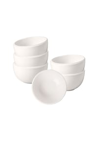 Villeroy & Boch Kaffeetasse NewMoon 180 ml 6er Set weiß - NEWMOON - weiß